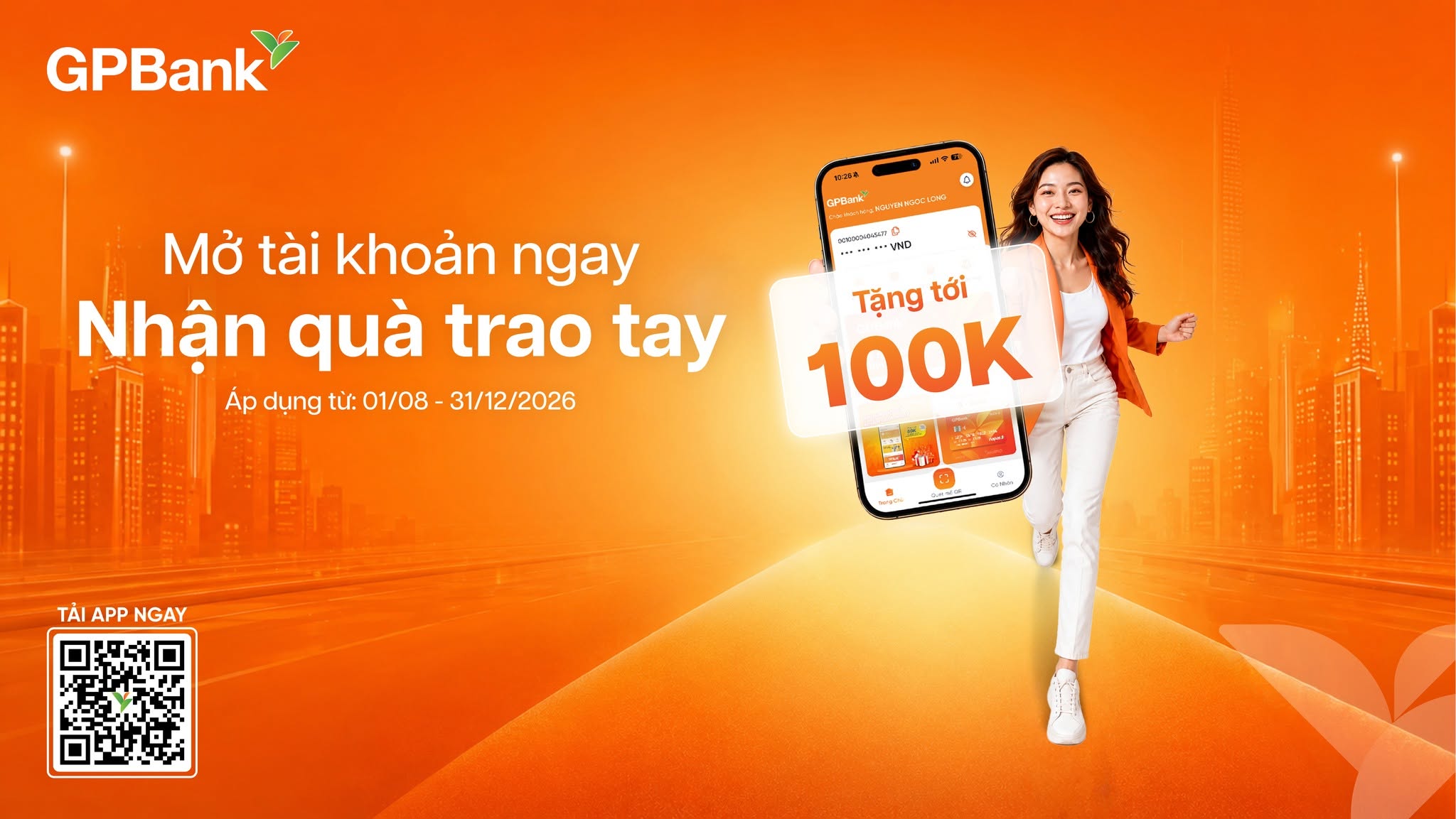 Mở tài khoản ngay - Nhận quà trao tay
