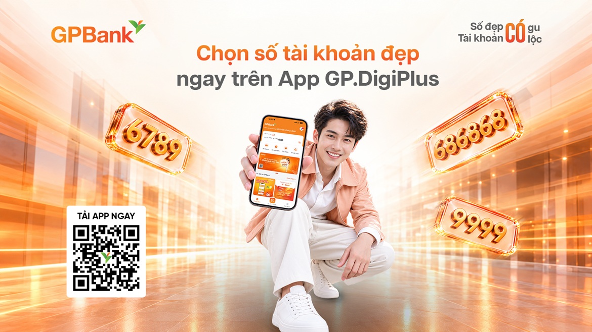 Tài khoản số đẹp - Chọn ngay trên App GP.DigiPlus