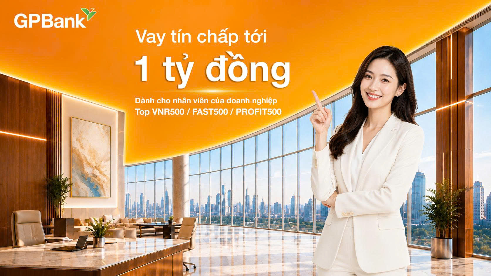 Vay tín chấp dành cho cán bộ nhân viên thuộc các doanh nghiệp hàng đầu Việt Nam