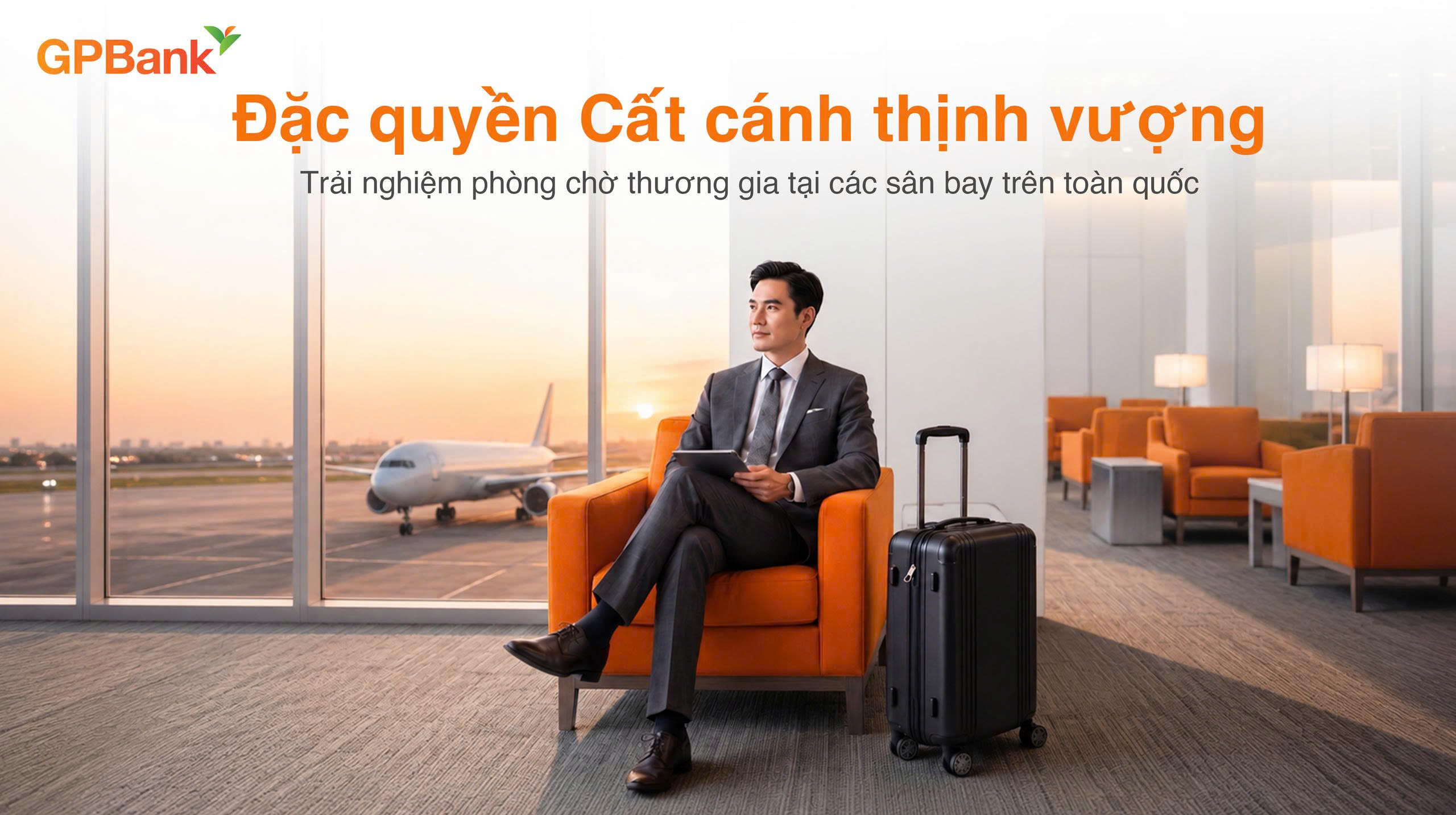 NÂNG TẦM TRẢI NGHIỆM, TRỌN VẸN HÀNH TRÌNH CÙNG ĐẶC QUYỀN "CẤT CÁNH THỊNH VƯỢNG" TỪ GPBANK