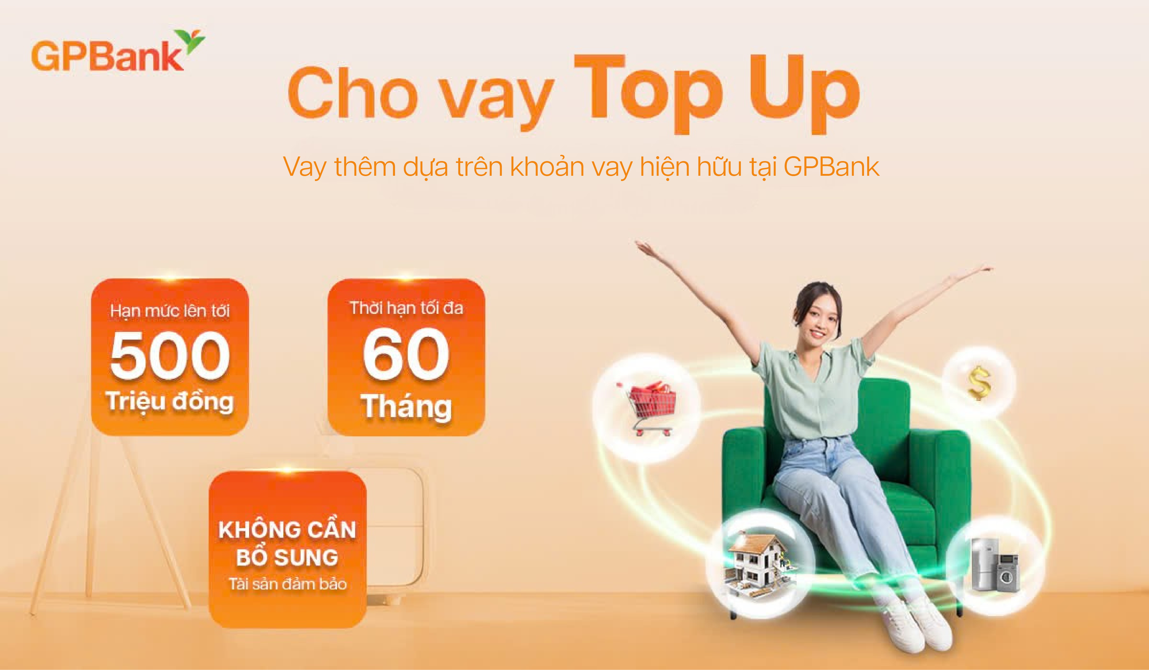 Cho Vay Top -Up dành cho Khách hàng cá nhân