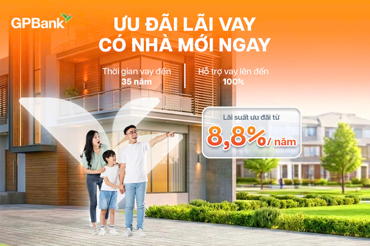 ƯU ĐÃI LÃI VAY - CÓ NHÀ MỚI NGAY